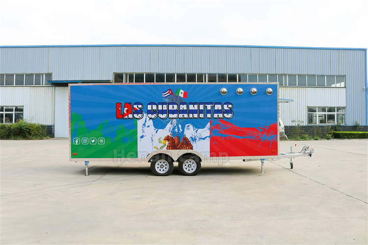 chicken winds and fries food trailer 16 ft