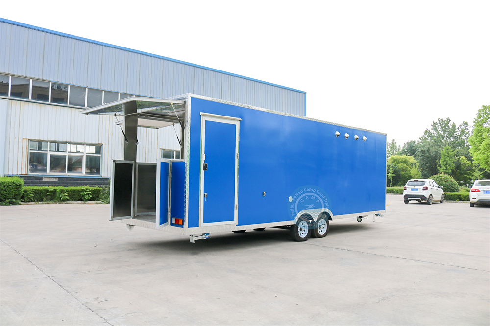 7m Big Food Truck With Bathroom