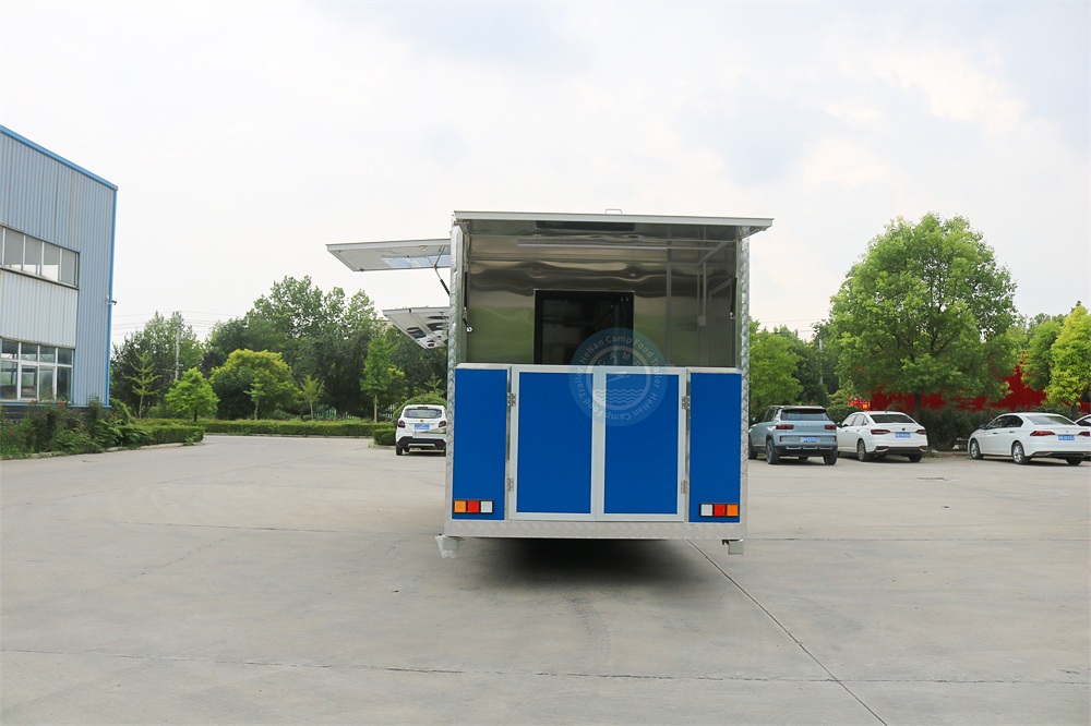 7m Big Food Truck With Bathroom