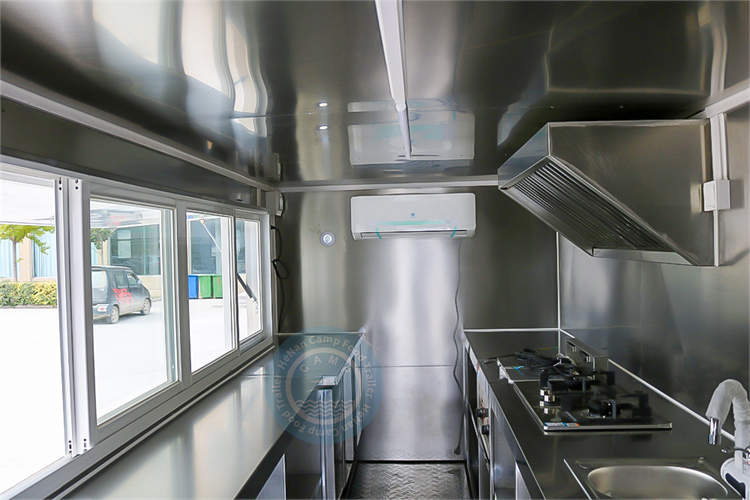 18ft BBQ food truck with porch