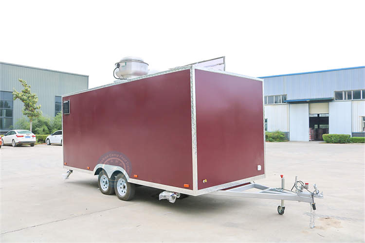 Food truck with toilet